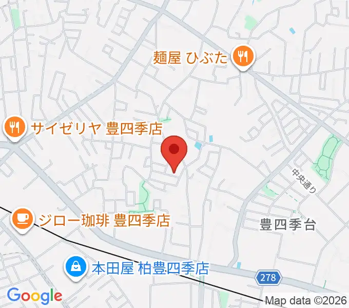 さかじり音楽教室の地図