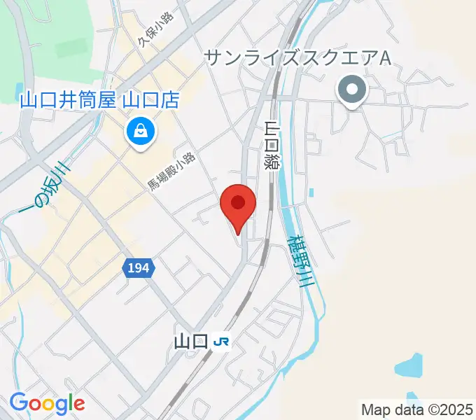 POPS-K 山口店の地図