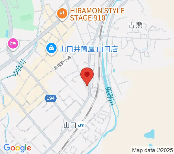 POPS-K 山口店の地図