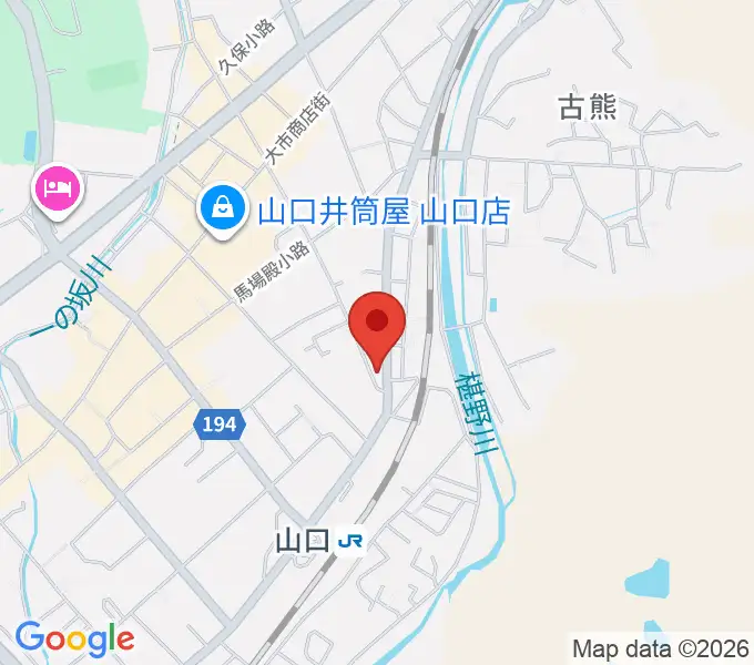 POPS-K 山口店の地図