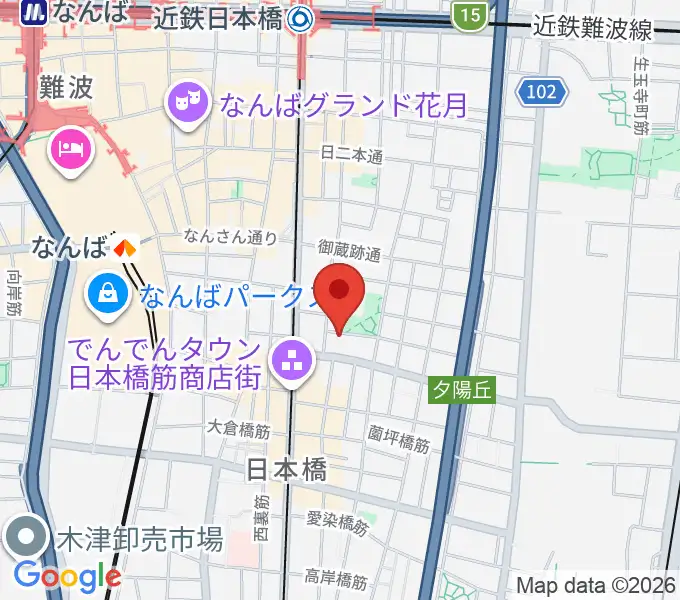 インディペンデントシアター1stの地図