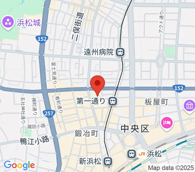 浜松ハァーミットドルフィンの地図
