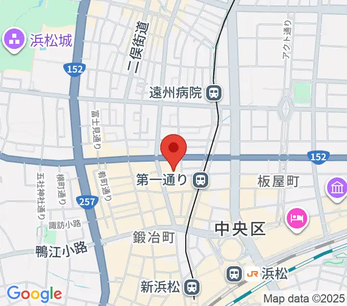 浜松ハァーミットドルフィンの地図