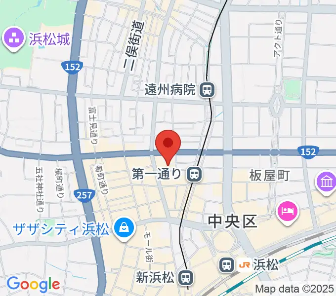 浜松ハァーミットドルフィンの地図