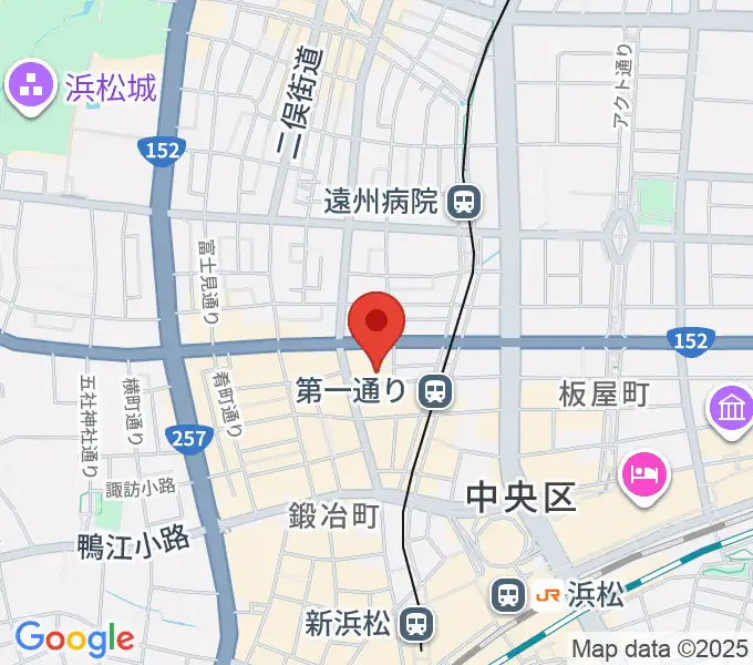 浜松ハァーミットドルフィンの地図