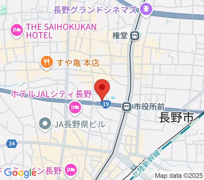 バックドロップの地図