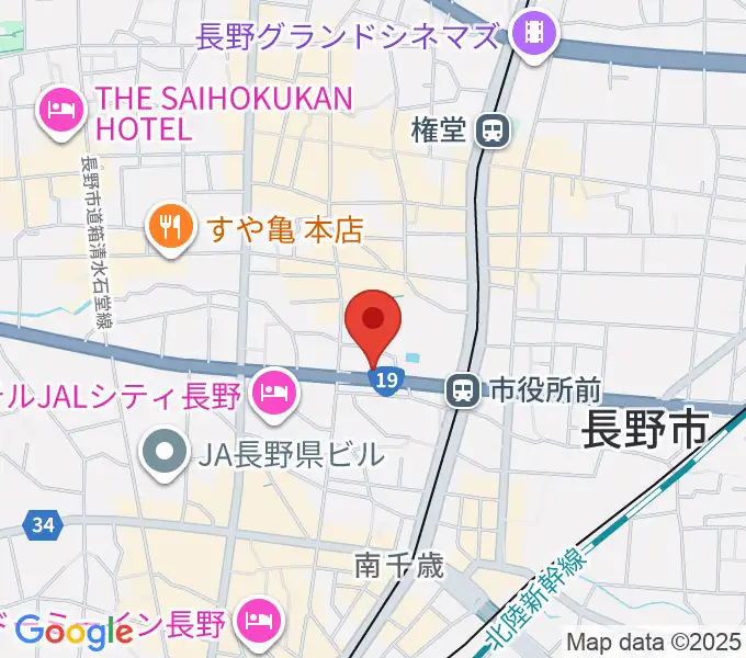 バックドロップの地図