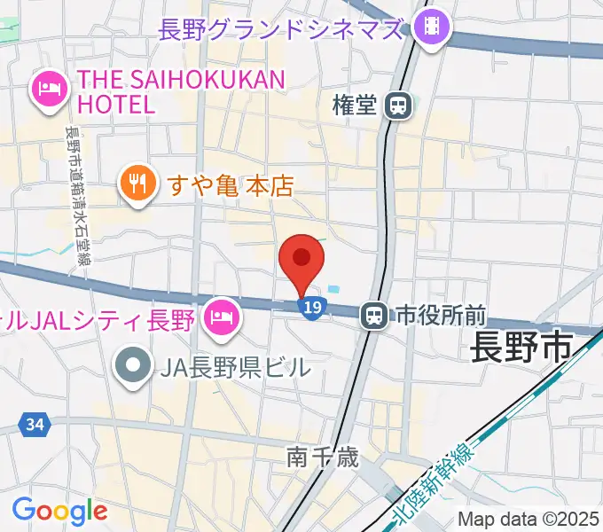 バックドロップの地図