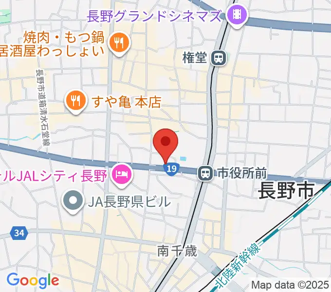 バックドロップの地図