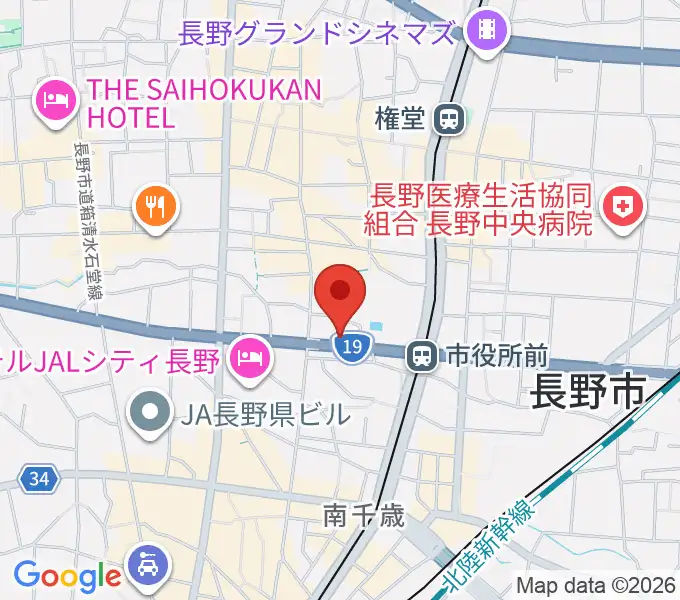 バックドロップの地図
