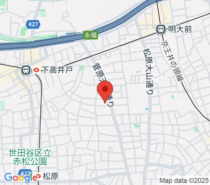 宇宙舘の地図