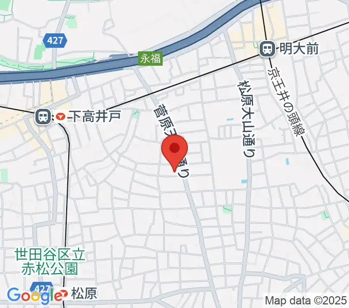 宇宙舘の地図