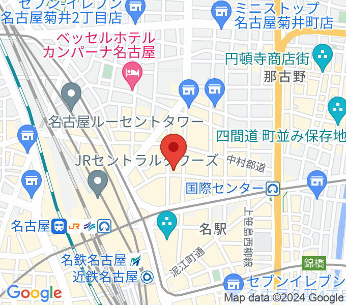 名古屋BASSLINEの場所