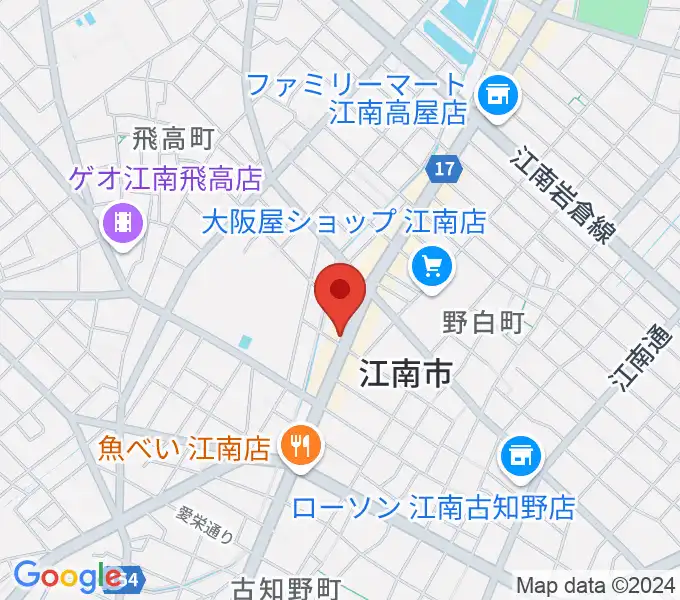 江南TOMの地図