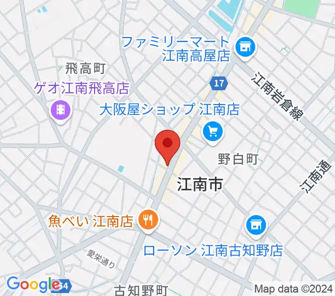 江南TOMの地図