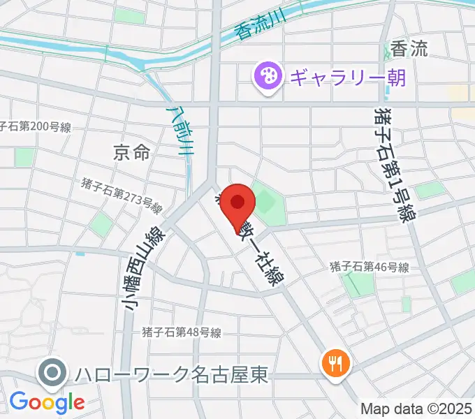 うりんこ劇場の地図