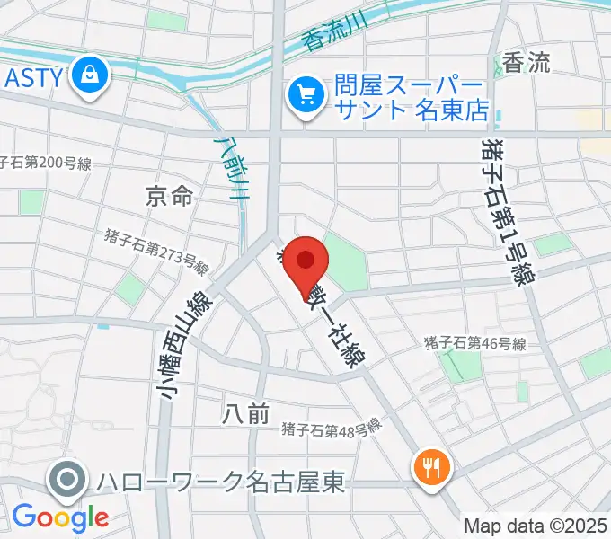 うりんこ劇場の地図