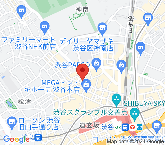 渋谷ヨシモト∞ホールの場所