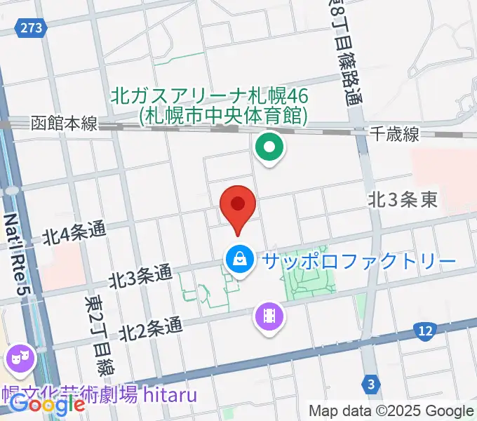演劇専用小劇場BLOCH (ブロック）の地図