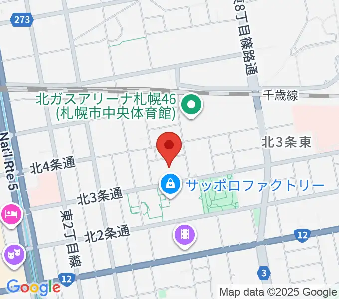 演劇専用小劇場BLOCH (ブロック)の地図