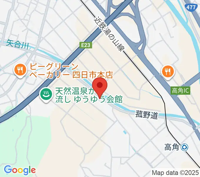 四日市サラームの地図