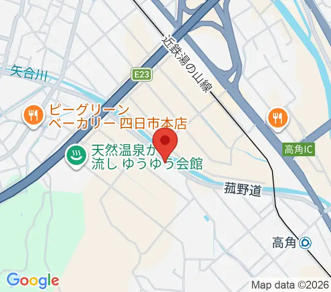 四日市サラームの地図