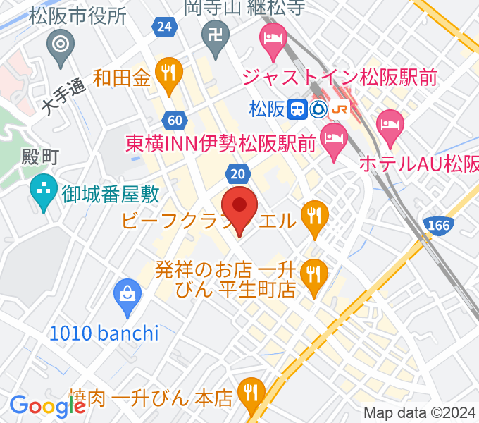 松阪サライの場所