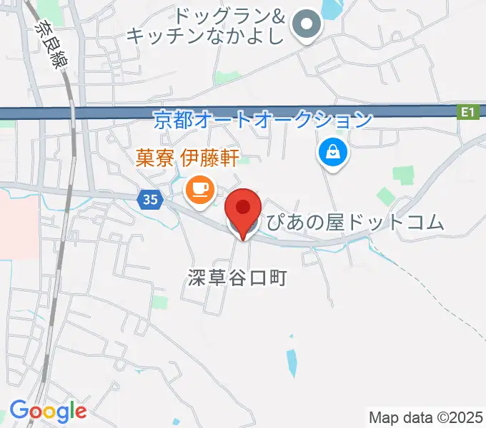 ぴあの屋ドットコムの地図