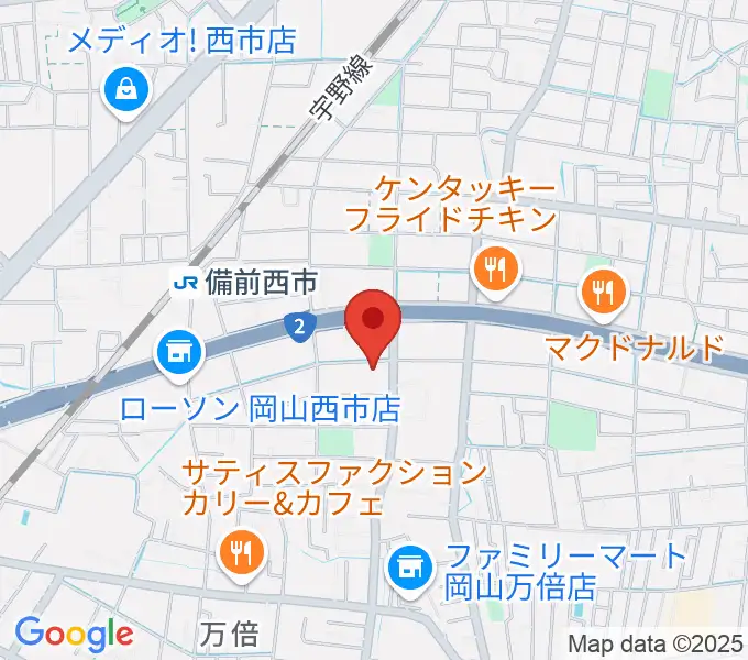 喜多商事株式会社の地図