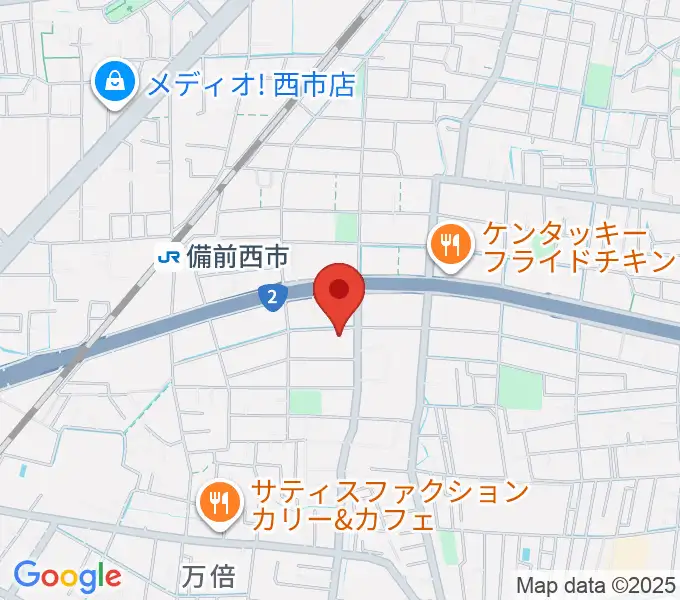 喜多商事株式会社の地図