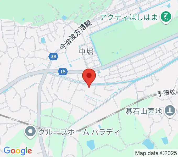 南海ピアノの地図