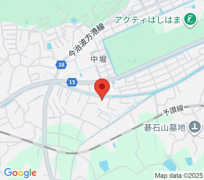 南海ピアノの地図