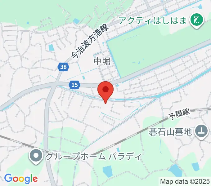 南海ピアノの地図