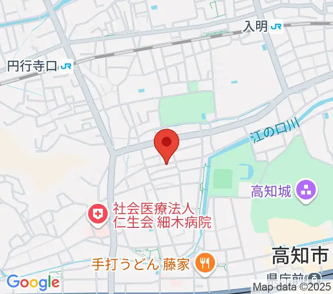 南四国ピアノ販売の地図