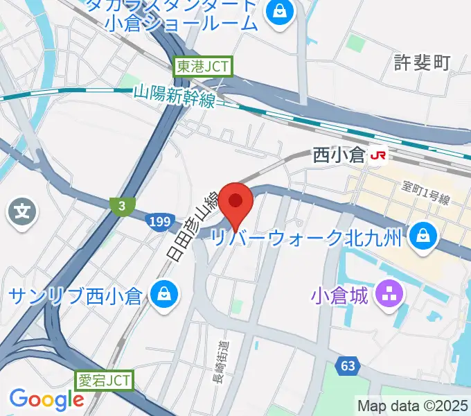 西小倉ハウス224の地図
