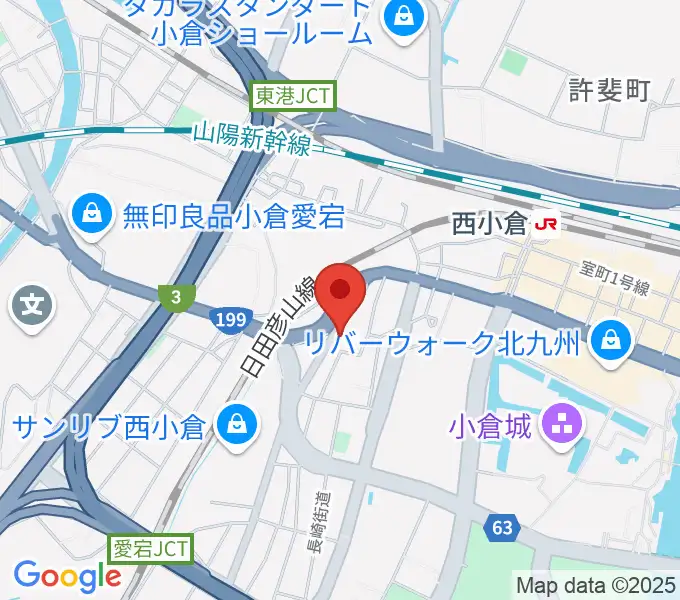 西小倉ハウス224の地図