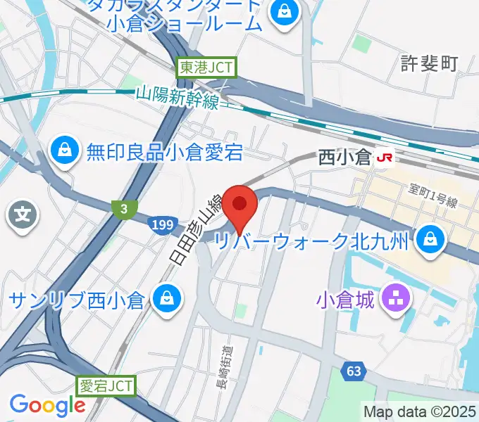 西小倉ハウス224の地図