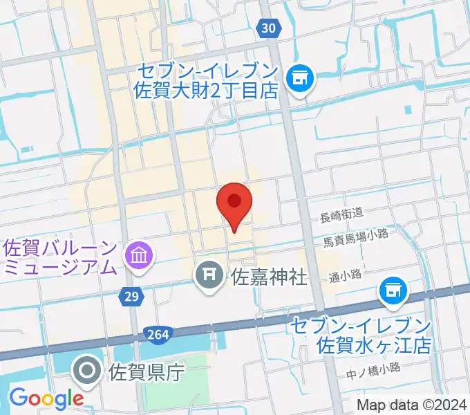 LIVE BAR 雷神の地図