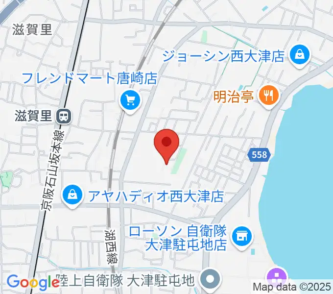 たまき音楽教室の地図