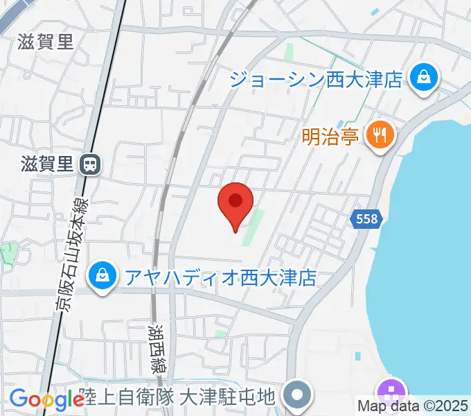 たまき音楽教室の地図
