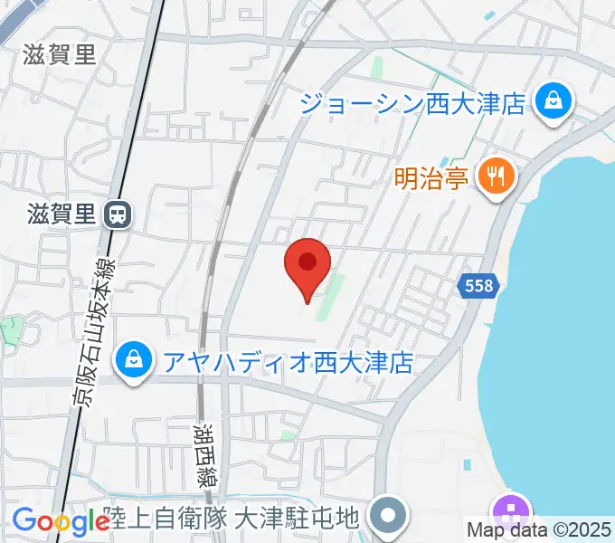 たまき音楽教室の地図