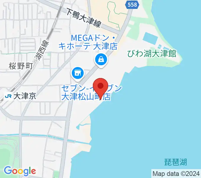 井田教室の地図