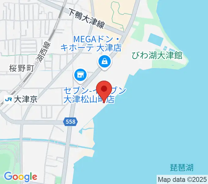 井田教室の地図