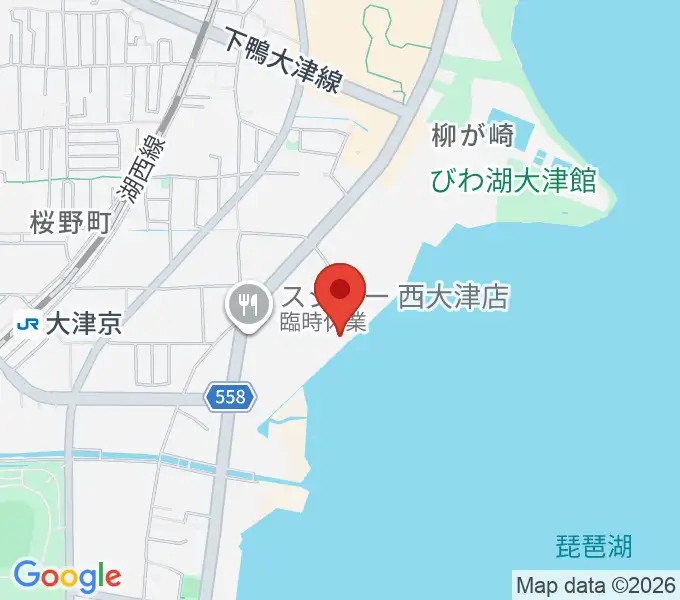井田教室の地図