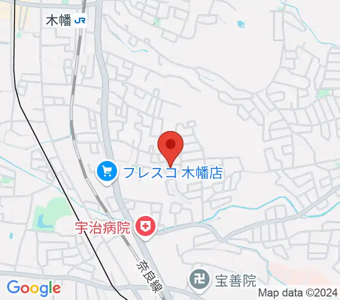 poco a poco 長谷川音楽教室の地図