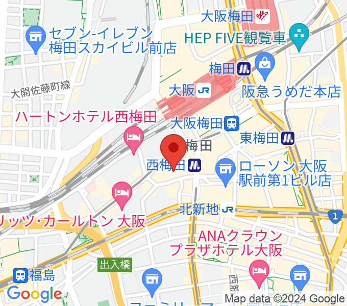 大阪四季劇場の場所