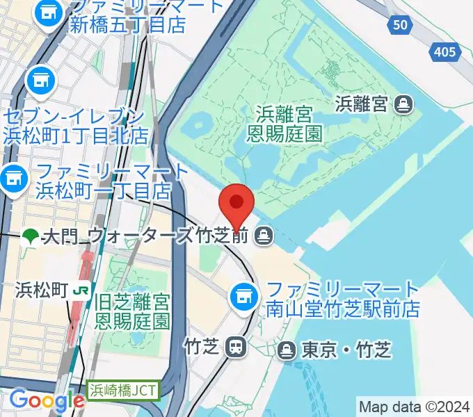 JR東日本四季劇場［春］の地図