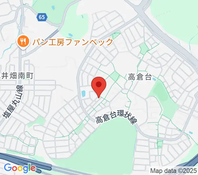 キシノ音楽教室の地図