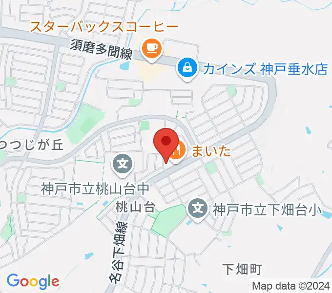 あおきエレクトーン・ピアノ教室の地図