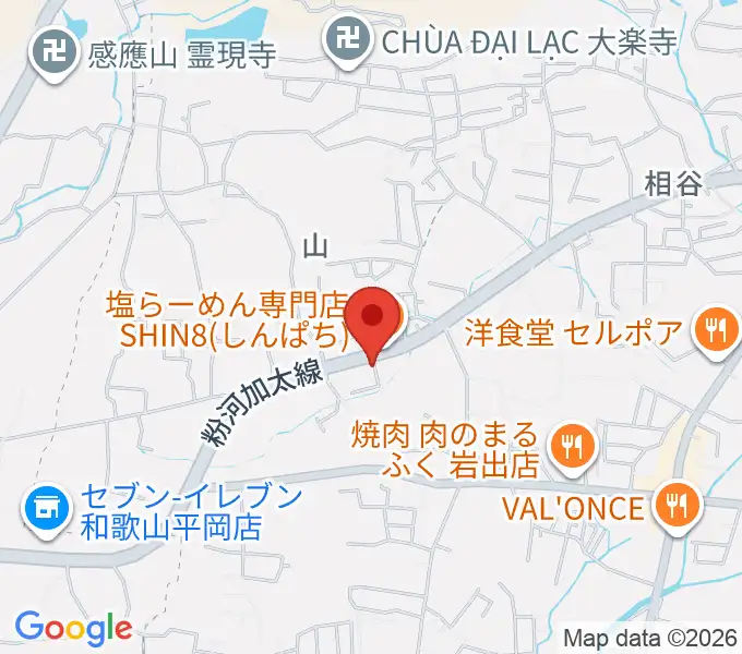 こだまエレクトーン教室の地図